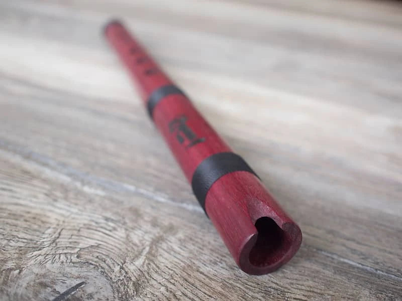 Professional Lupaca Purple Heart Wood (Moradillo) Quena Flute in G