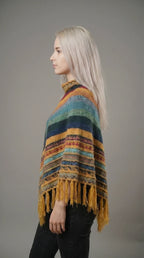 Alpaca Andean Poncho 1